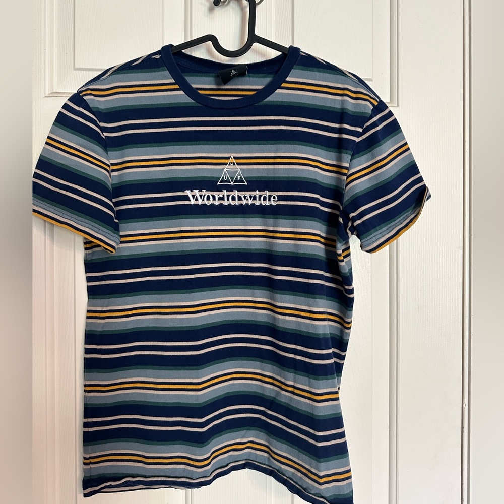HUF shirt.